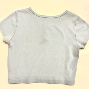 Brandy Melville light blue shirt
